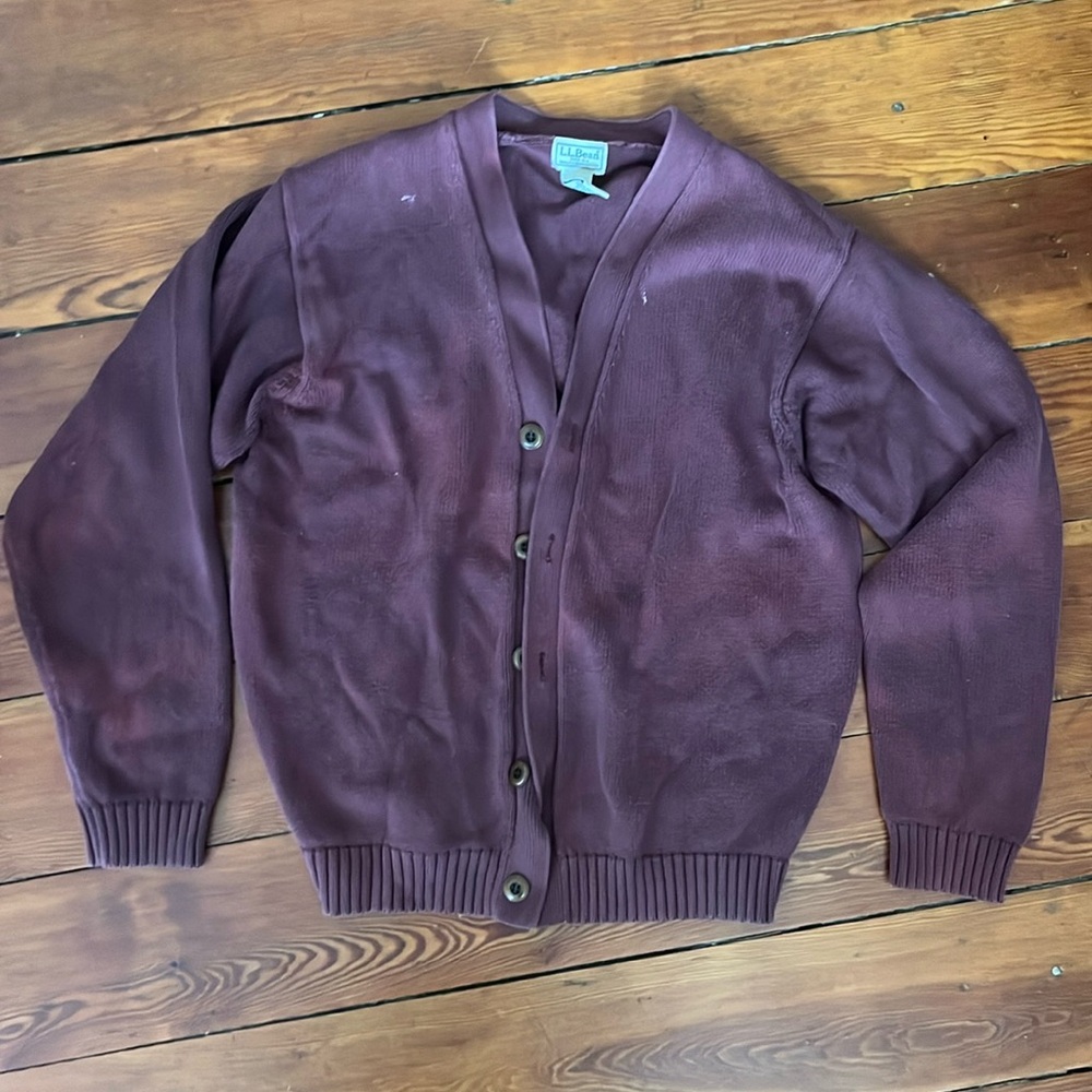 Vintage LL Bean House Cadigan